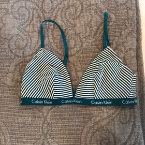 Calvin Klein bralette- never worn